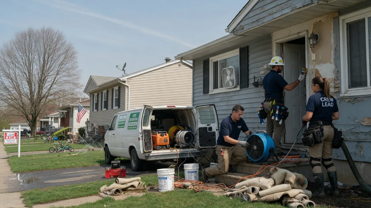 Flood Cleanup in West Milford, WV near me