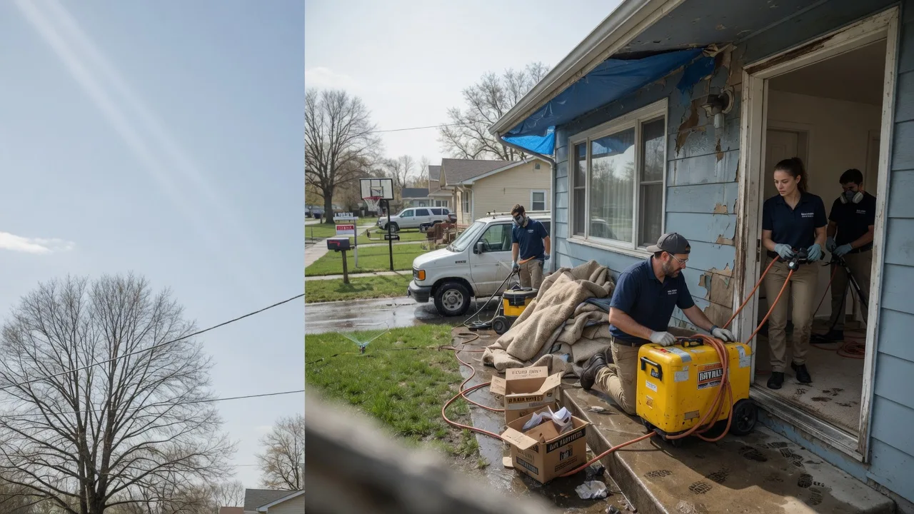 Basement Flood Cleanup in West Milford, WV near me
